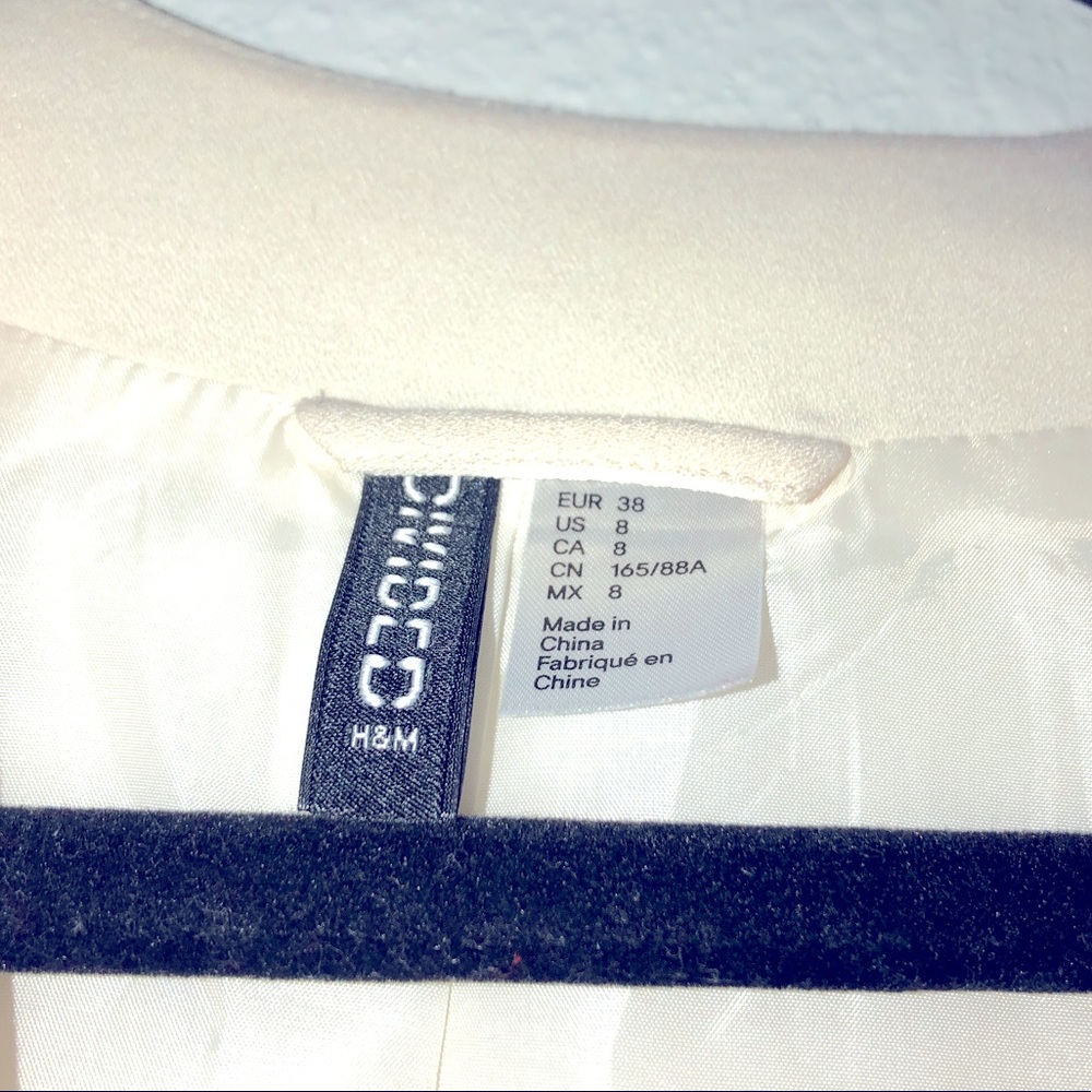 H&M Shawl Jacket Blazer Like New - Picture 3 of 5
